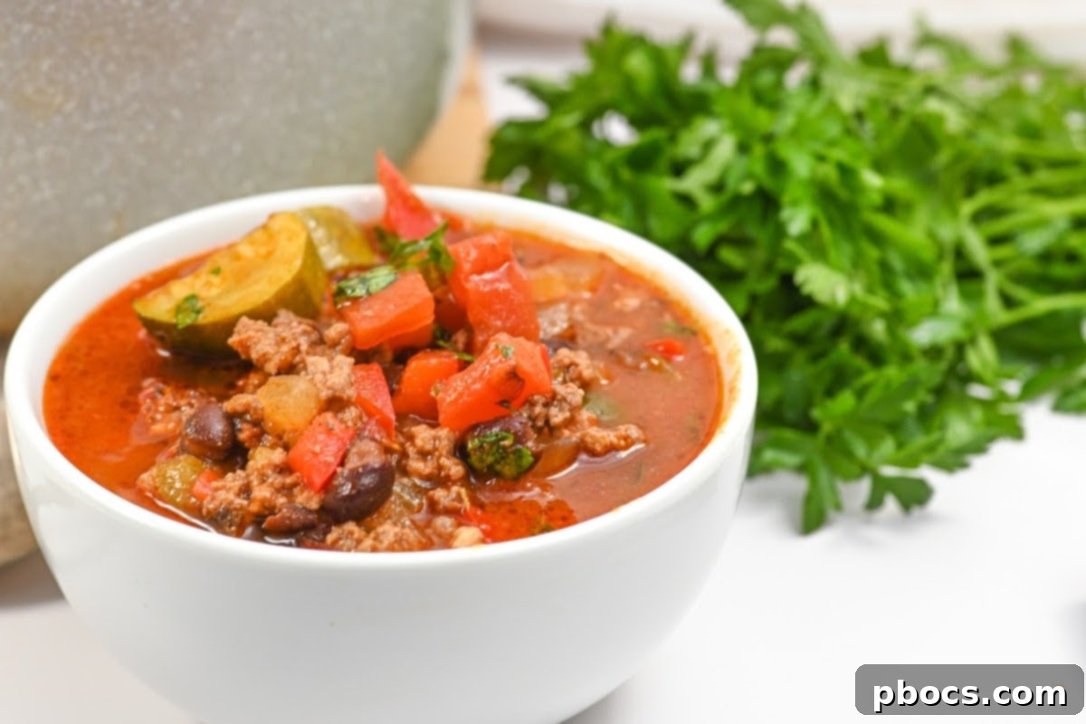 Hearty Keto Ground Beef Chili with Pumpkin