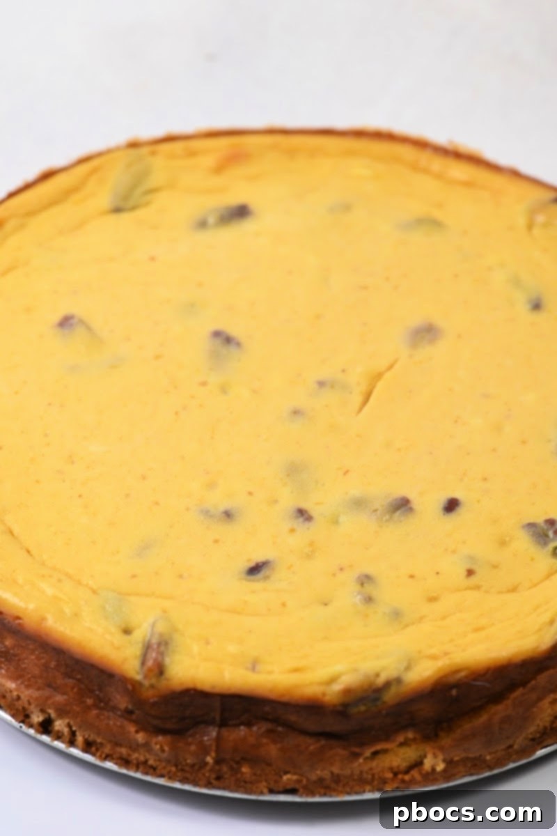 Low-Carb Pumpkin Pecan Cheesecake