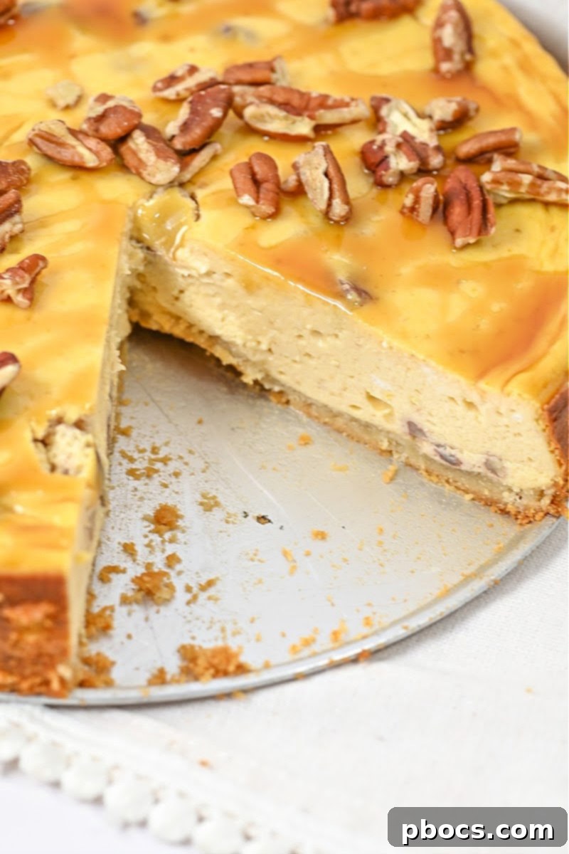 Low-Carb Pumpkin Pecan Cheesecake