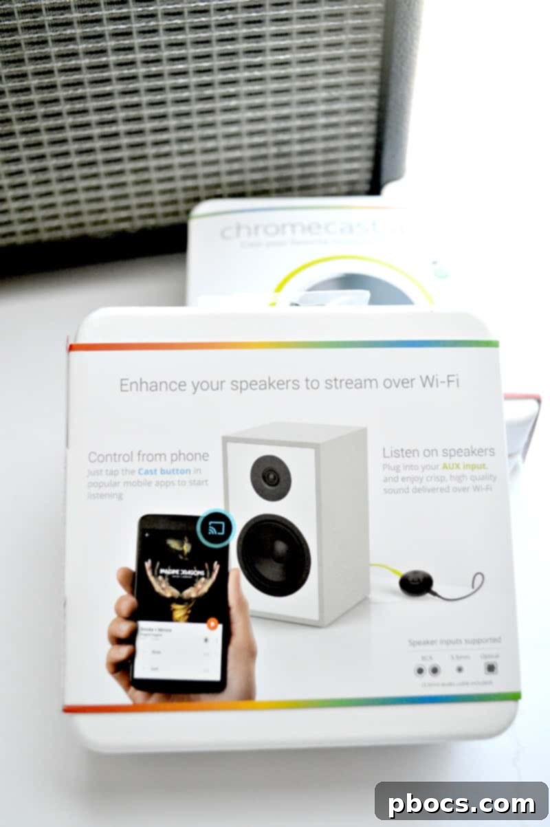 Wireless Crystal Clear Music With Google Chromecast Audio 