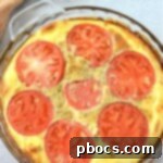Savory Crustless Low Carb Tomato Quiche 15 Low Carb Crustless Tomato Quiche