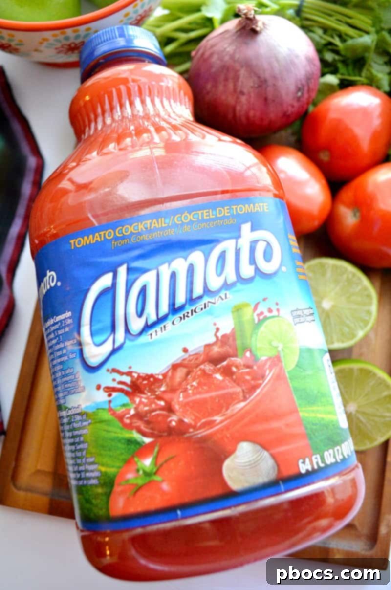 Close-up of freshly prepared Shrimp Ceviche Lasagna layers