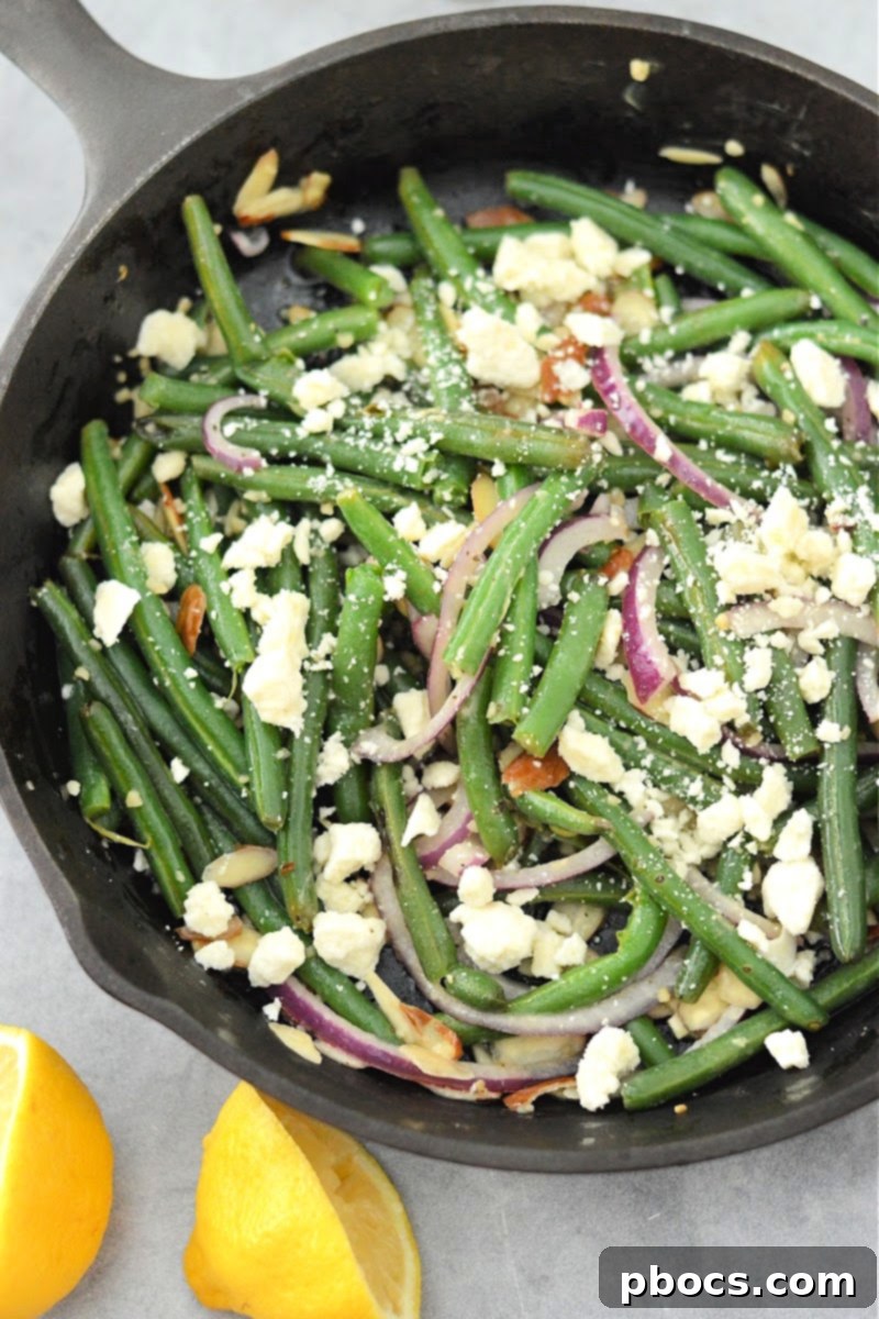 Warm Keto Green Bean Salad with Toasted Almonds 7 Keto Warm Green Bean Salad With Almonds - ready for meal prep