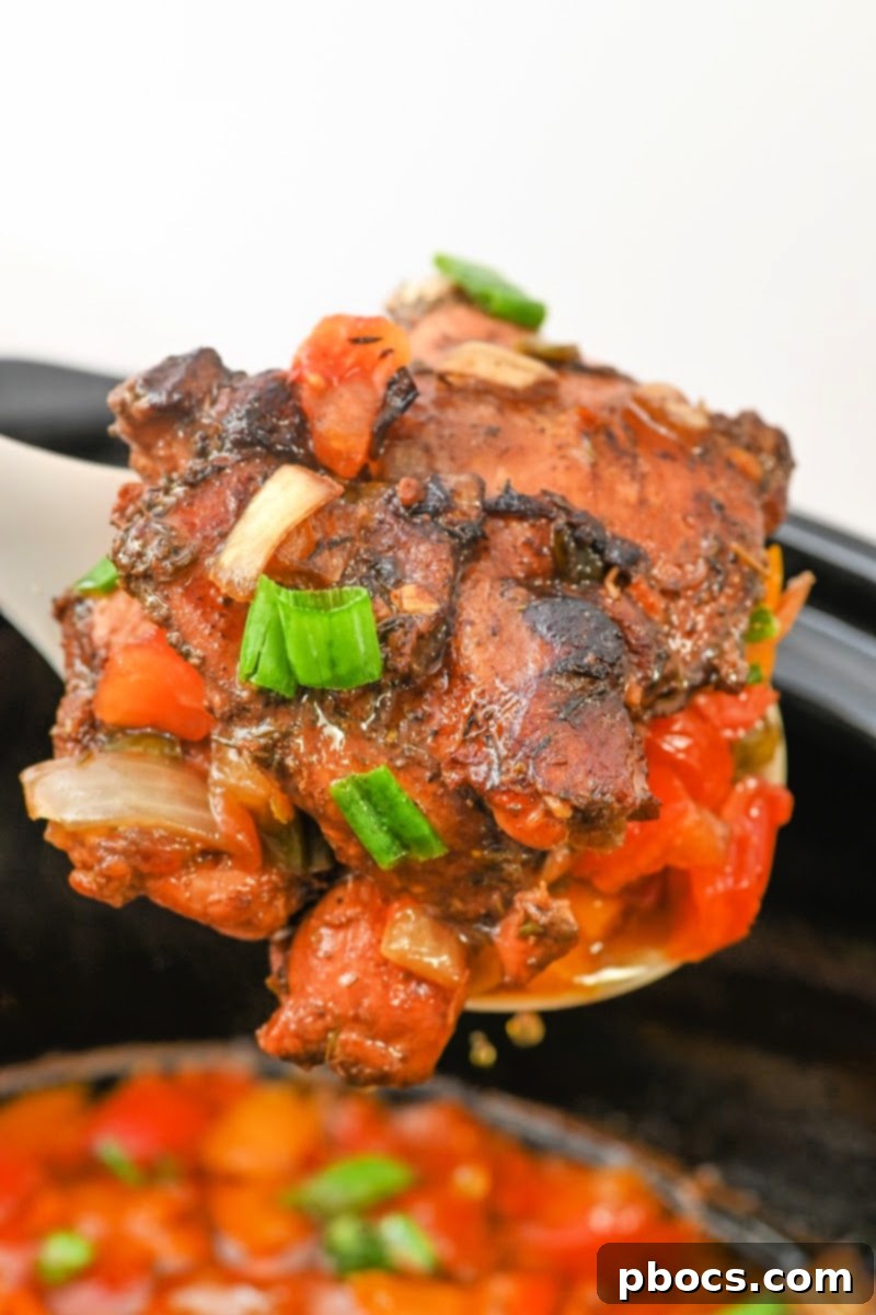 Traditional Brown Stew Chicken, reimagined for a keto lifestyle
