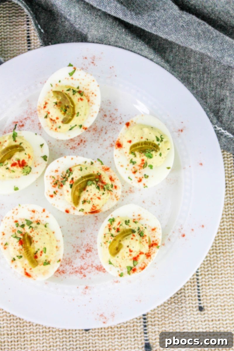 Preparing the filling for Keto Jalapeno Deviled Eggs