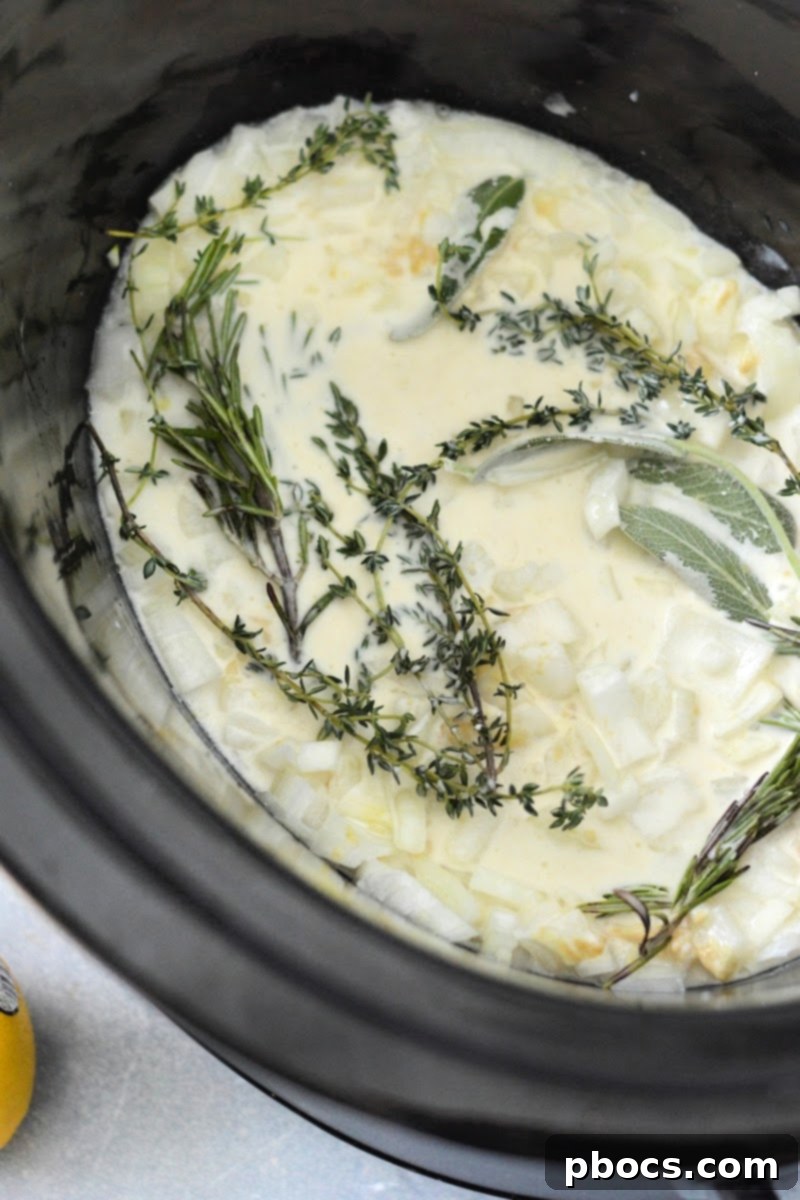 Slow Cooker Keto Chicken Braised in Wine and Herbs 11 Keto Slow Cooker Wine and Herb Chicken