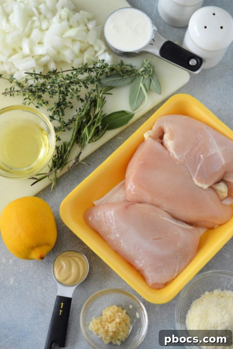 Slow Cooker Keto Chicken Braised in Wine and Herbs 8 Keto Slow Cooker Wine and Herb Chicken