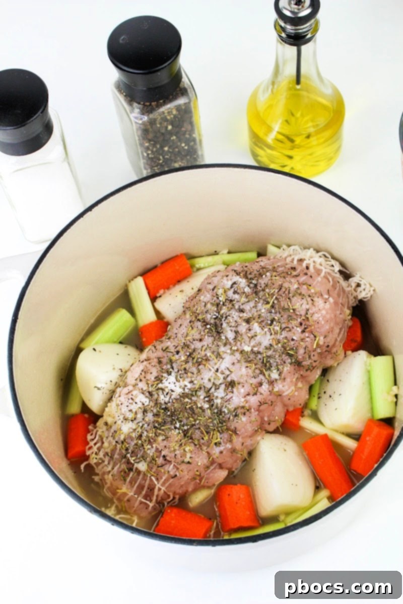 Seasoned Low Carb Dutch Oven Turkey Breast