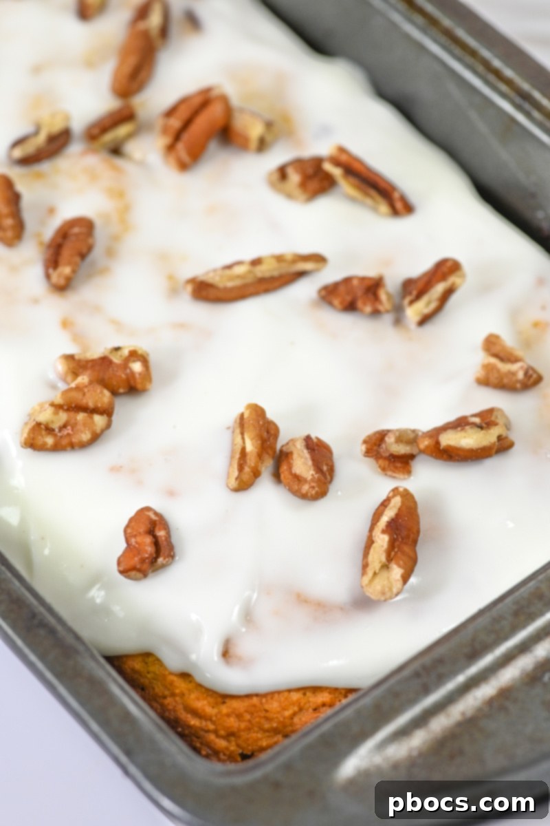 Keto Pumpkin Pecan Gingerbread Loaf - Icing Preparation