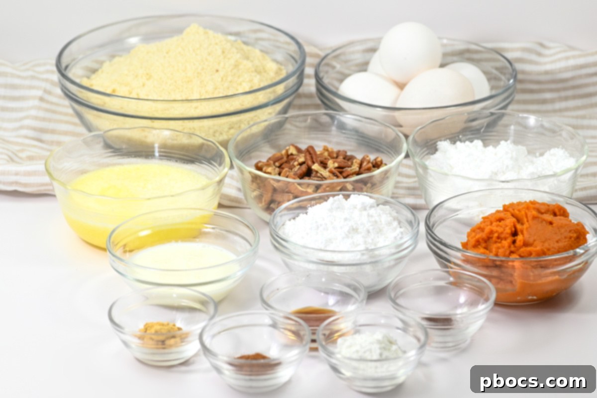 Keto Pumpkin Pecan Gingerbread Loaf - Ready to Bake