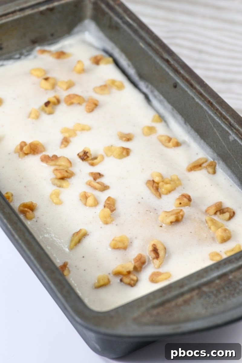 Sugar Free Eggnog Quick Bread with Creamy Glaze 6 Keto Eggnog Bread With Icing