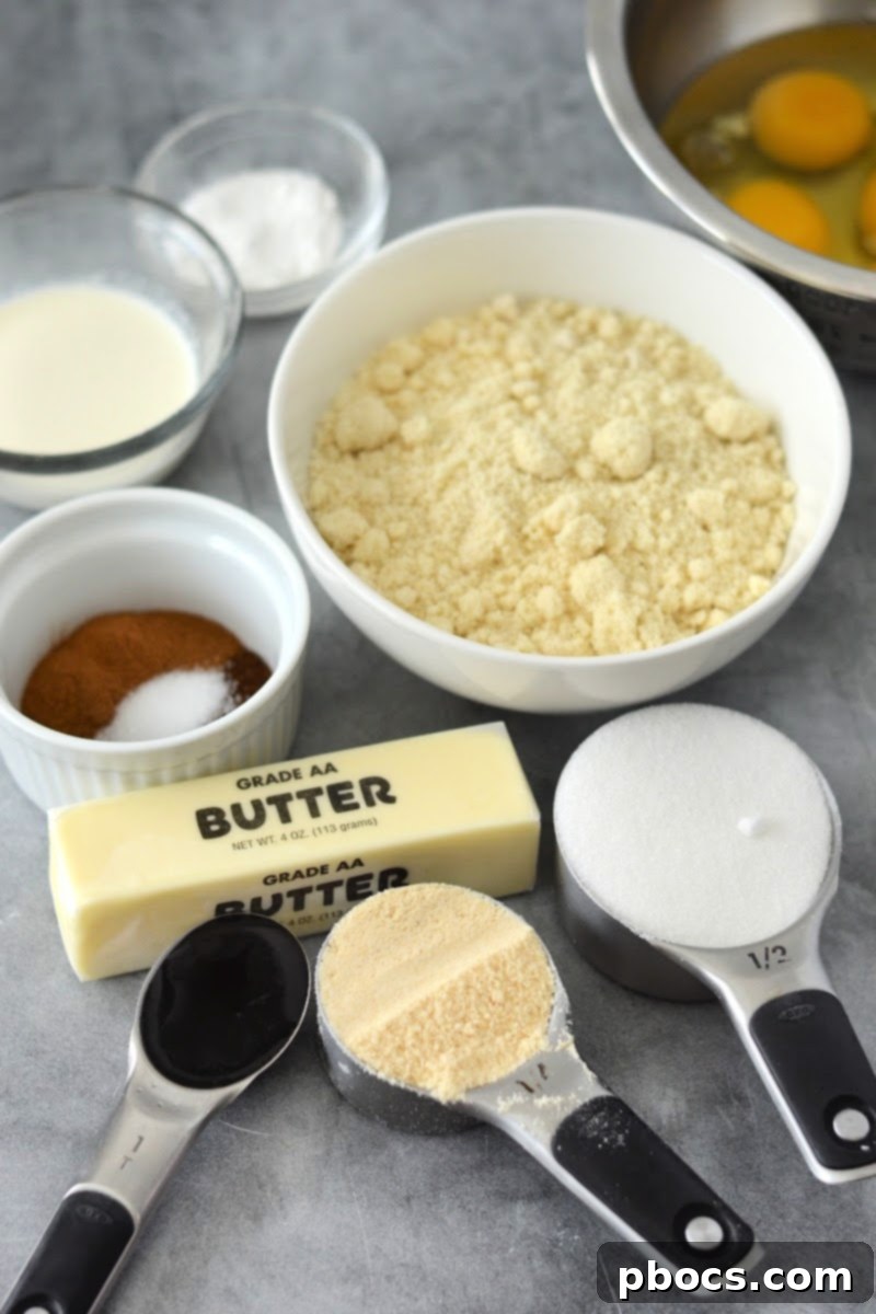 Spiced Keto Gingerbread Muffins with Creamy Icing 8 Ingredients for Keto Gingerbread Muffins