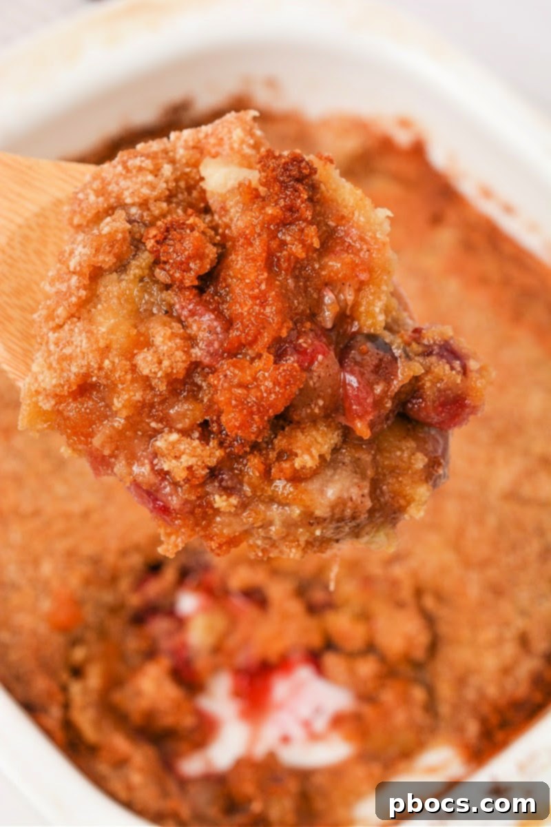 Yuletide Low-Carb Cranberry Apple Dump Cake 5 Low-Carb Cranberry Apple Christmas Dump Cake