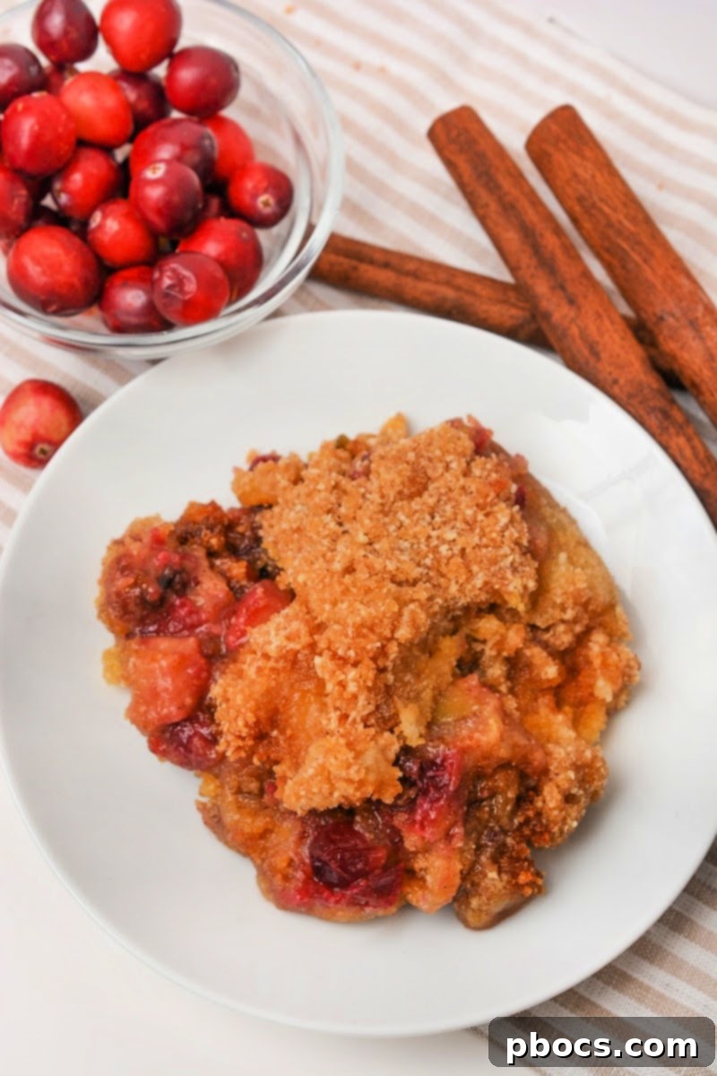 Yuletide Low-Carb Cranberry Apple Dump Cake 6 Low-Carb Cranberry Apple Christmas Dump Cake