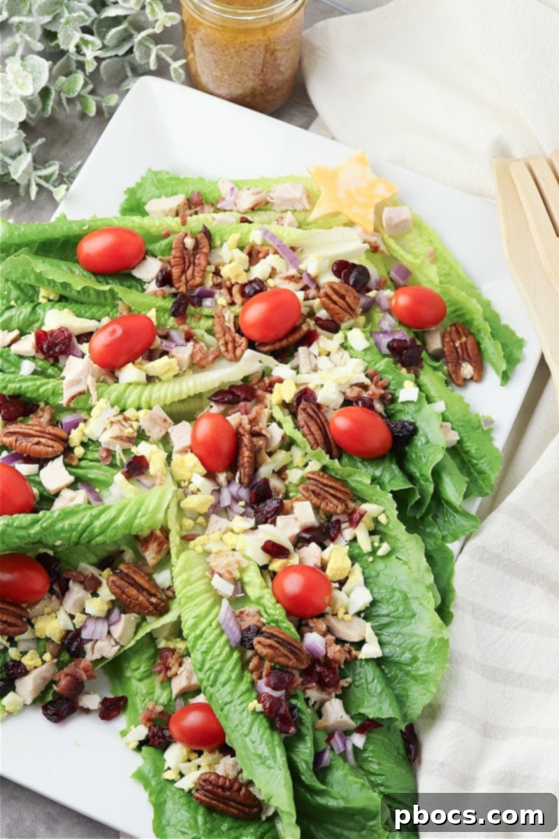 Low Carb Christmas Tree Salad