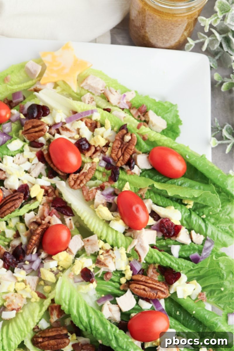 Low Carb Christmas Tree Salad
