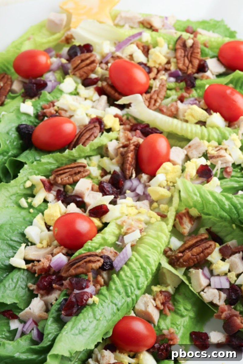 Low Carb Christmas Tree Salad