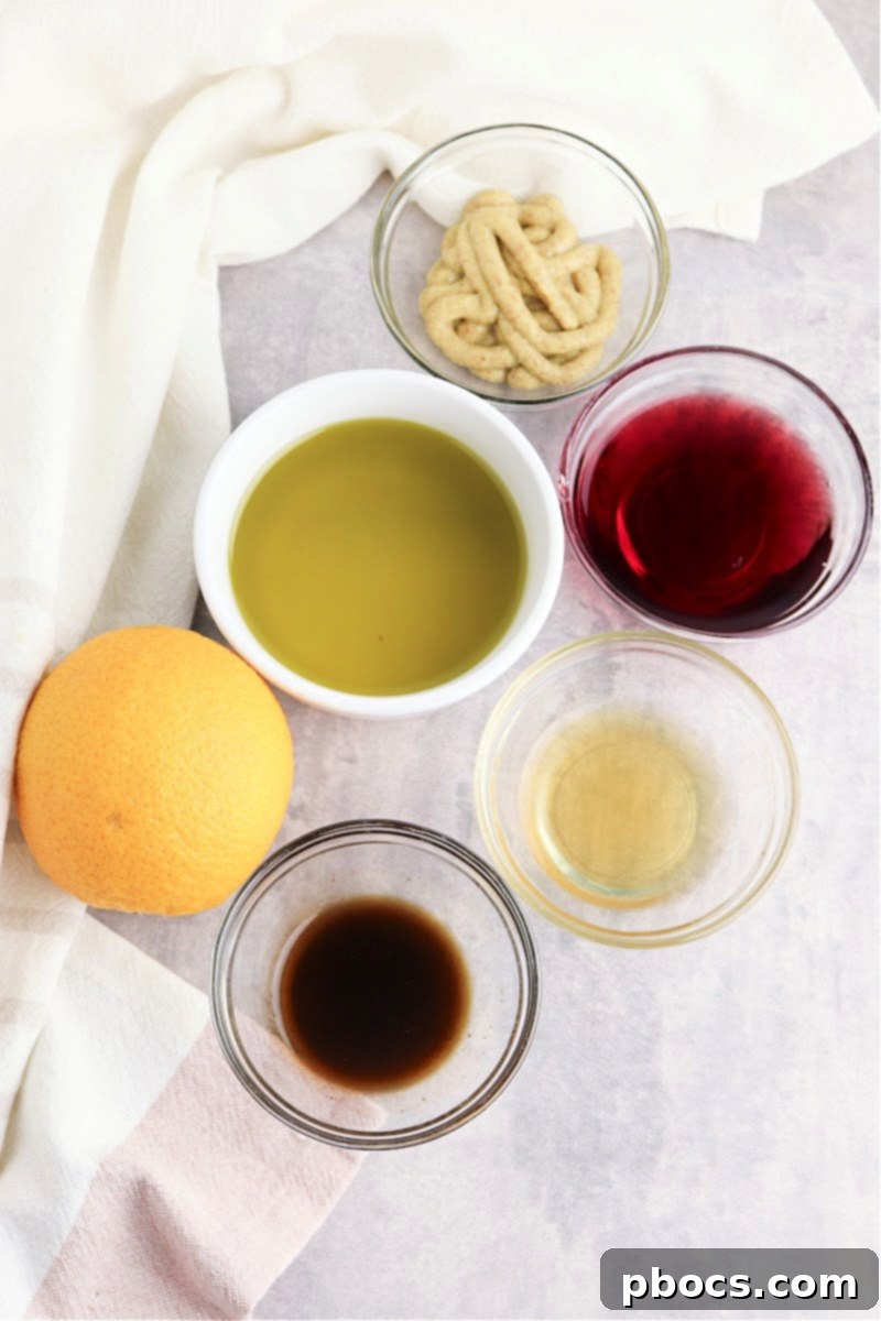 Dressing ingredients