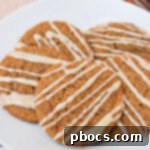 Keto Gingerbread Latte Cookies