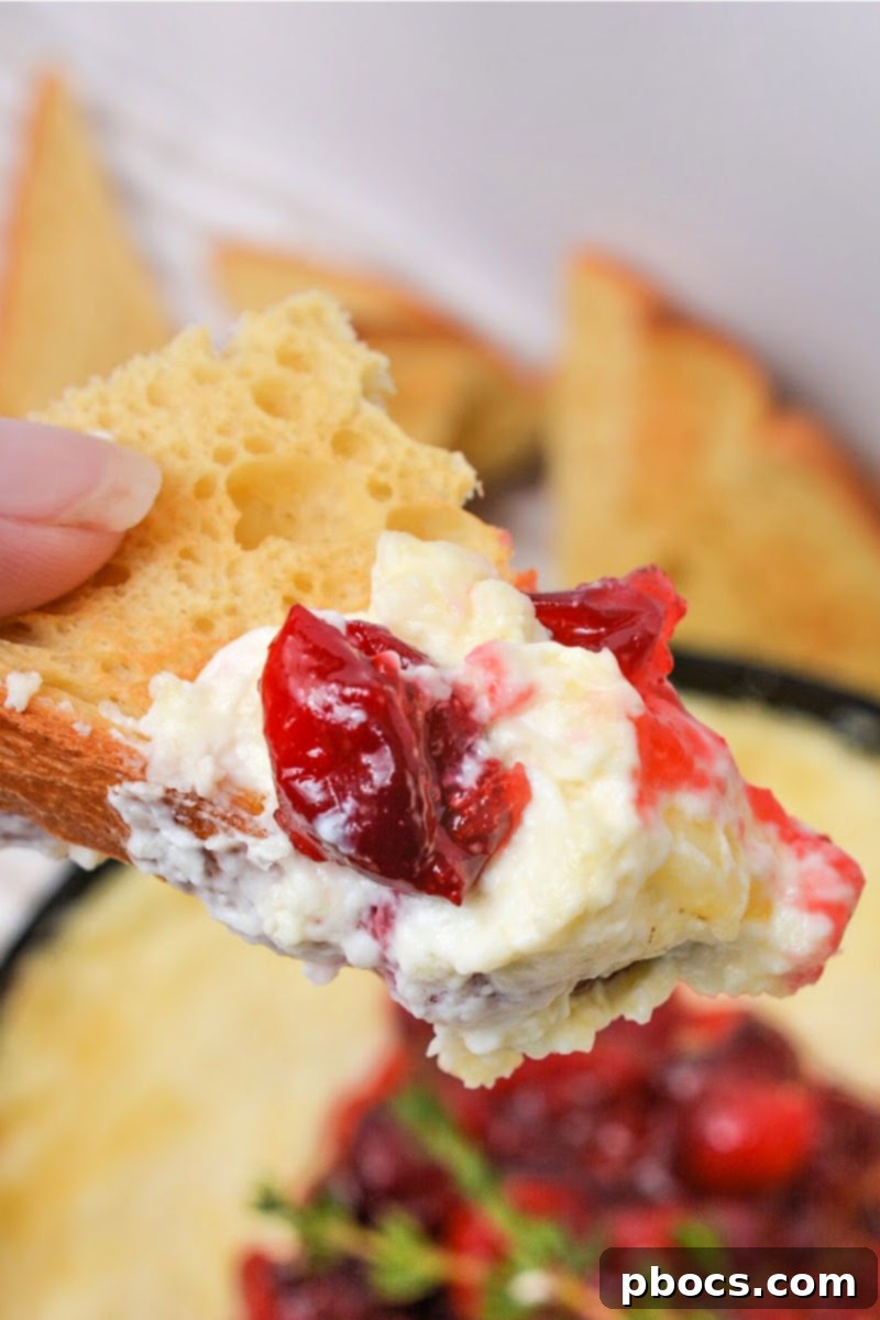 Fresh cranberries being prepared for the keto dip, highlighting the vibrant color