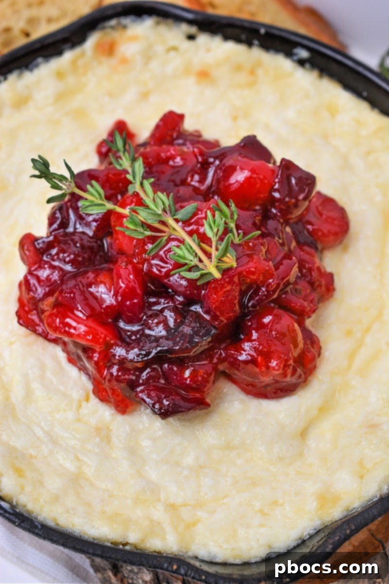 Assortment of keto-friendly dippers served with the Cranberry White Cheddar Dip