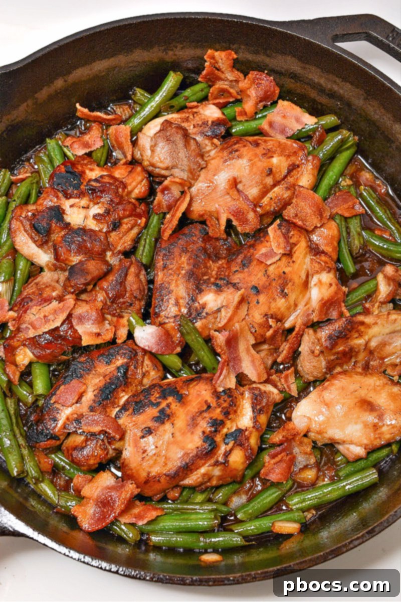One-Pan Low-Carb Crack Chicken with Green Beans 7 Fresh green beans in a bowl, ready for cooking
