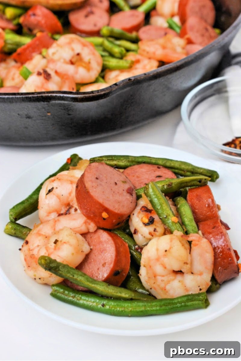 Sweet and Sticky Low-Carb Honey Garlic Shrimp and Sausage 3 Low Carb Honey Garlic Shrimp and Sausage