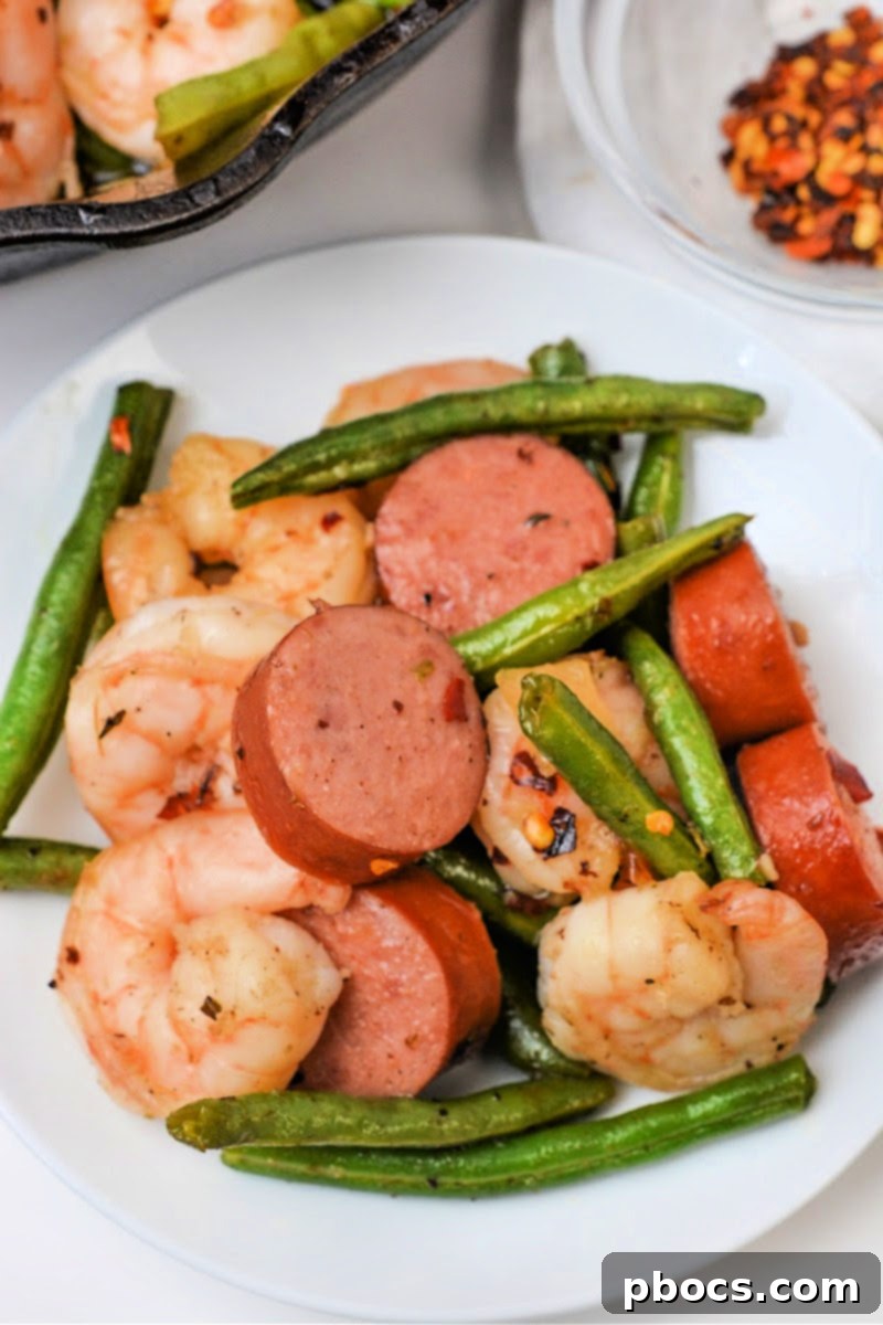 Sweet and Sticky Low-Carb Honey Garlic Shrimp and Sausage 4 Low Carb Honey Garlic Shrimp and Sausage