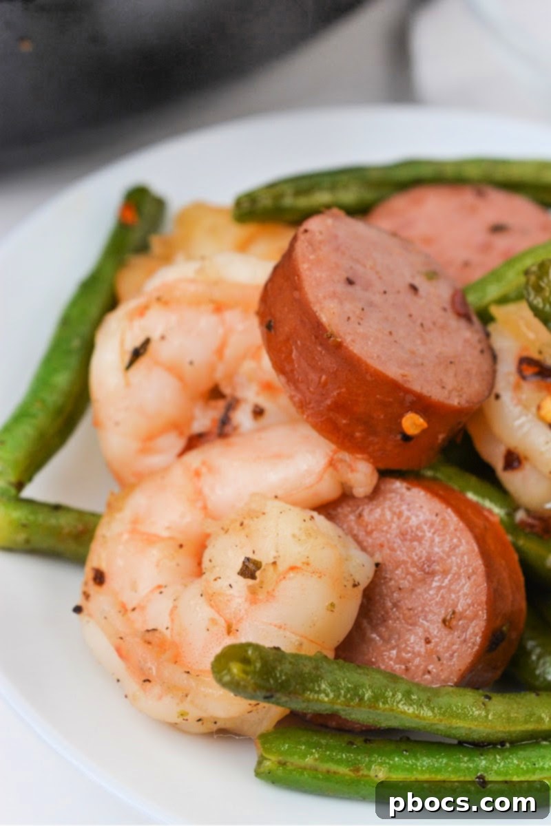 Sweet and Sticky Low-Carb Honey Garlic Shrimp and Sausage 5 Low Carb Honey Garlic Shrimp and Sausage