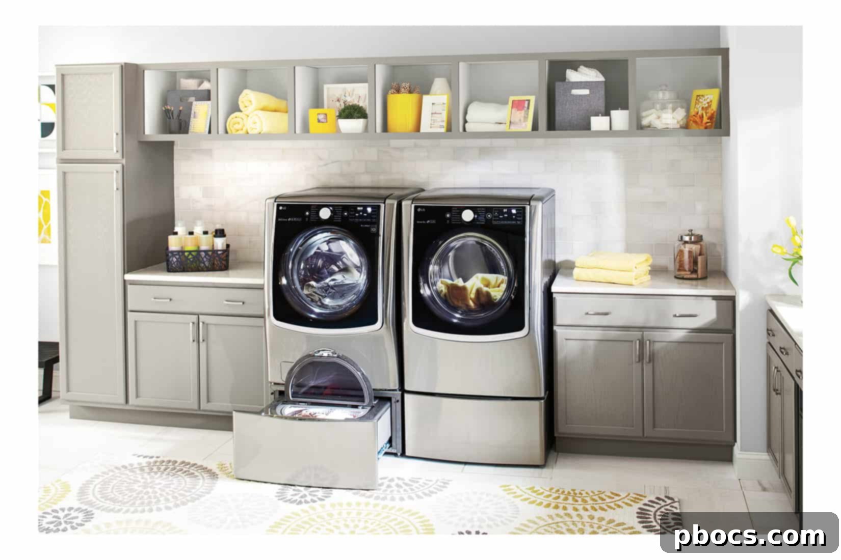 LG's Front Load Laundry Saves Time & Money With Two Loads at Once LG's Front Load Laundry Saves Time & Money With Two Loads at Once