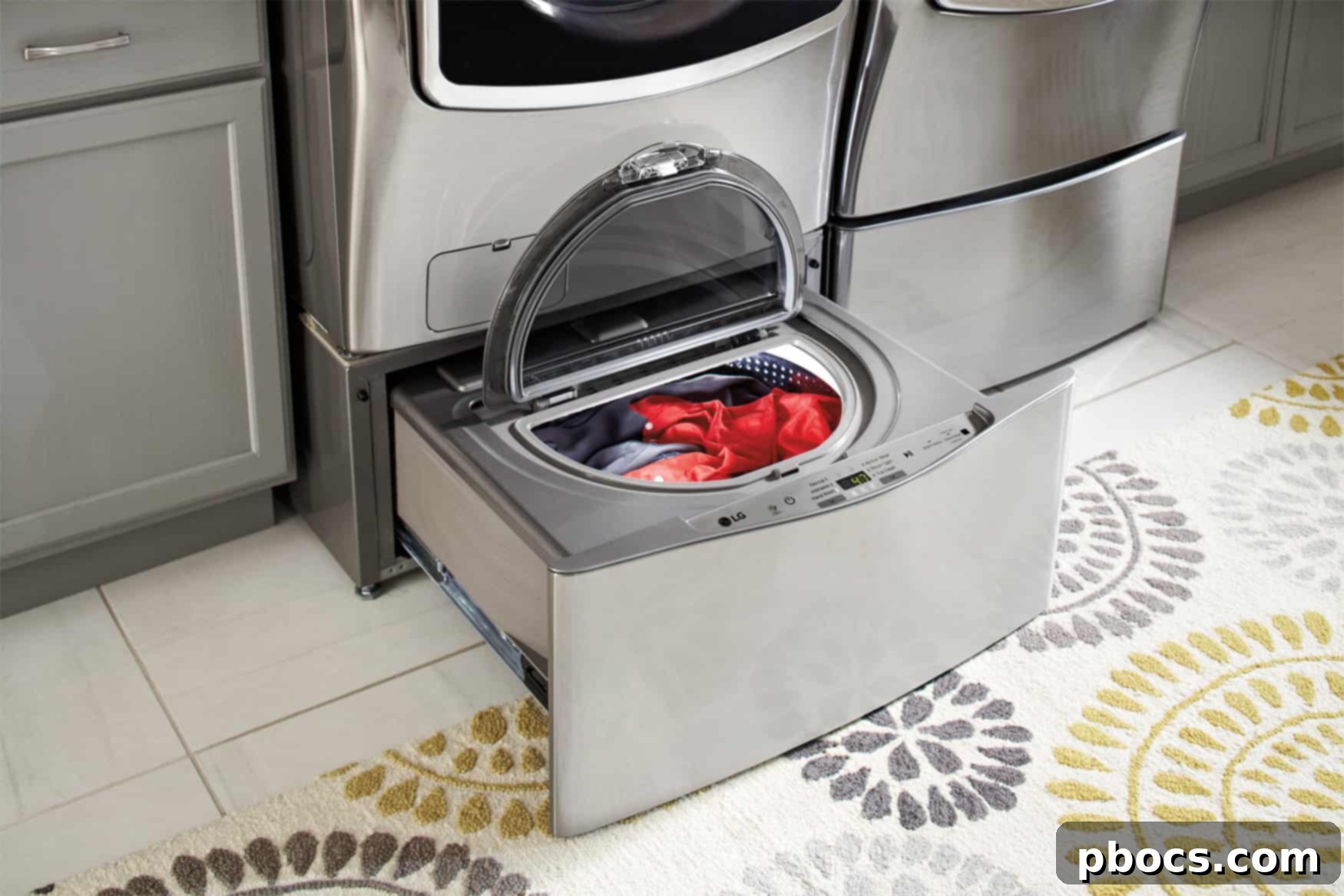 LG's Front Load Laundry Saves Time & Money With Two Loads at Once LG's Front Load Laundry Saves Time & Money With Two Loads at Once