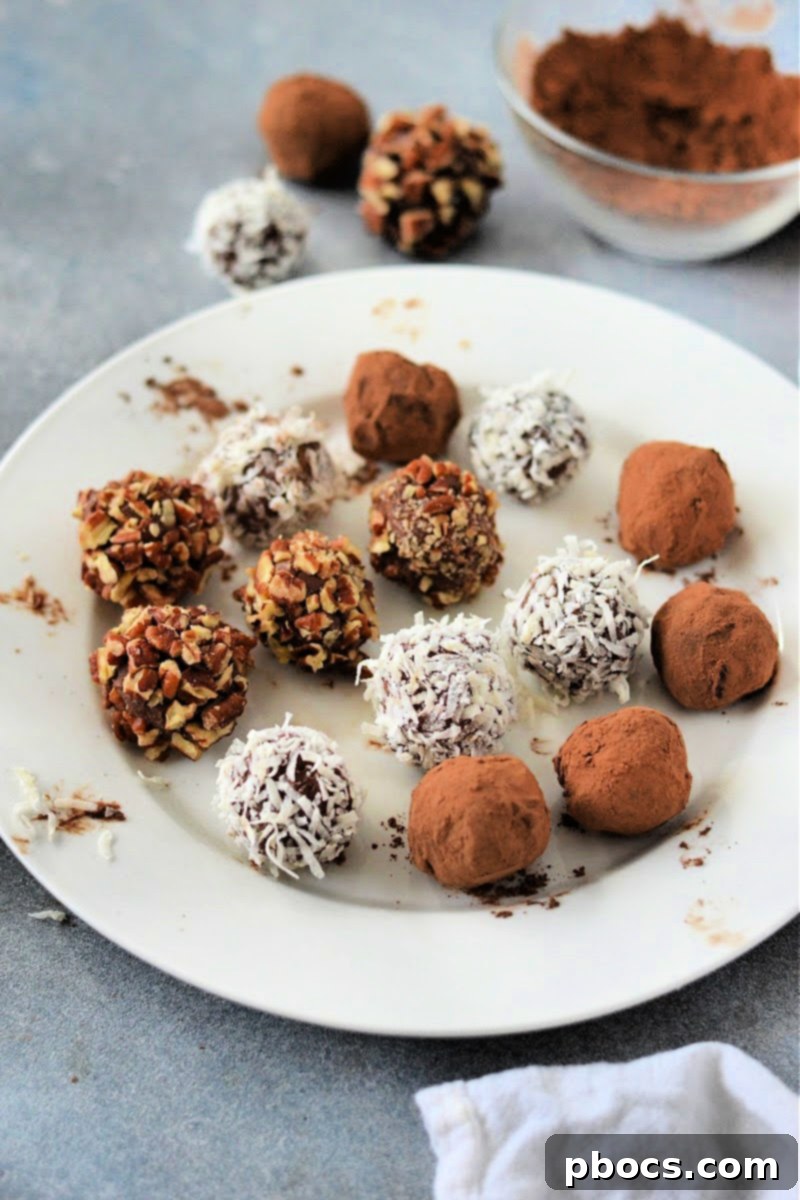 Decadent Keto Truffles 14 Keto Truffles - finished product