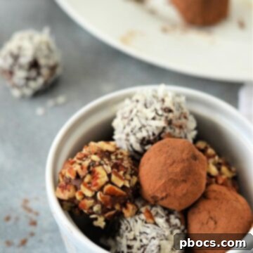 Decadent Keto Truffles 16 Keto Truffles - recipe card image