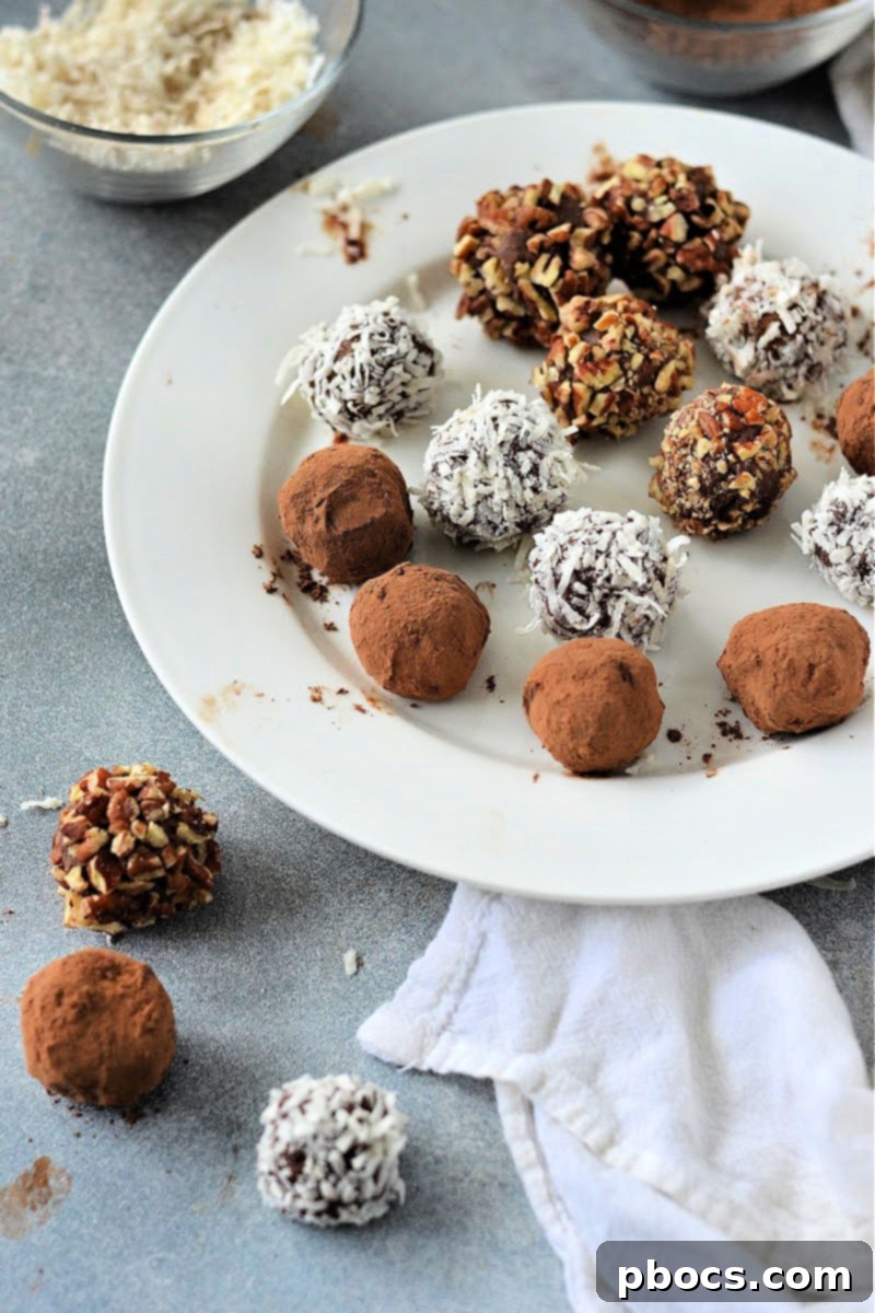 Decadent Keto Truffles 3 Keto Truffles - close up