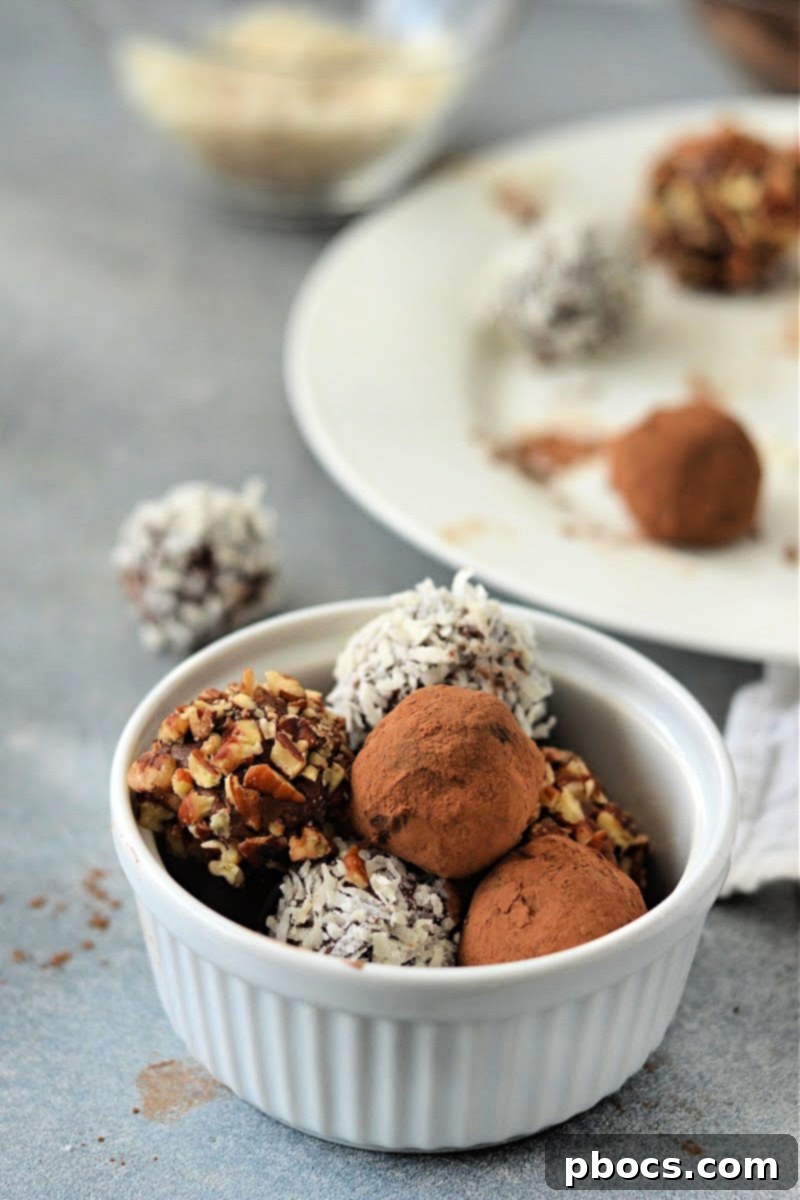 Decadent Keto Truffles 4 Keto Truffles - ingredients example