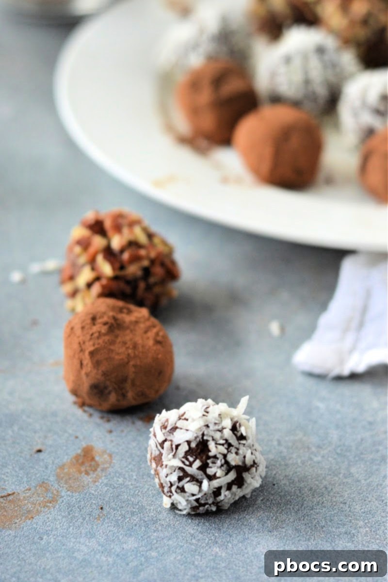 Decadent Keto Truffles 7 Keto Truffles - coated