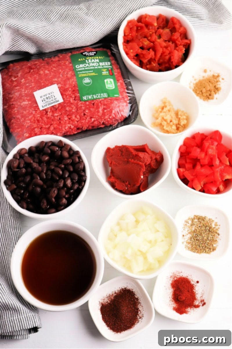 Keto Cowboy Soup Ingredients