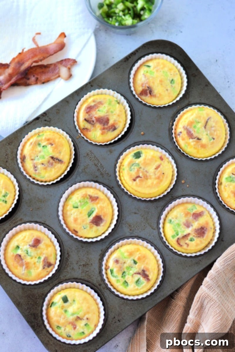 Kitchen tools recommended for making Keto Jalapeno Popper Egg Bites, including a silicone muffin pan.