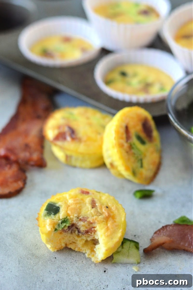 Proper storage of Keto Jalapeno Popper Egg Bites in an airtight container.