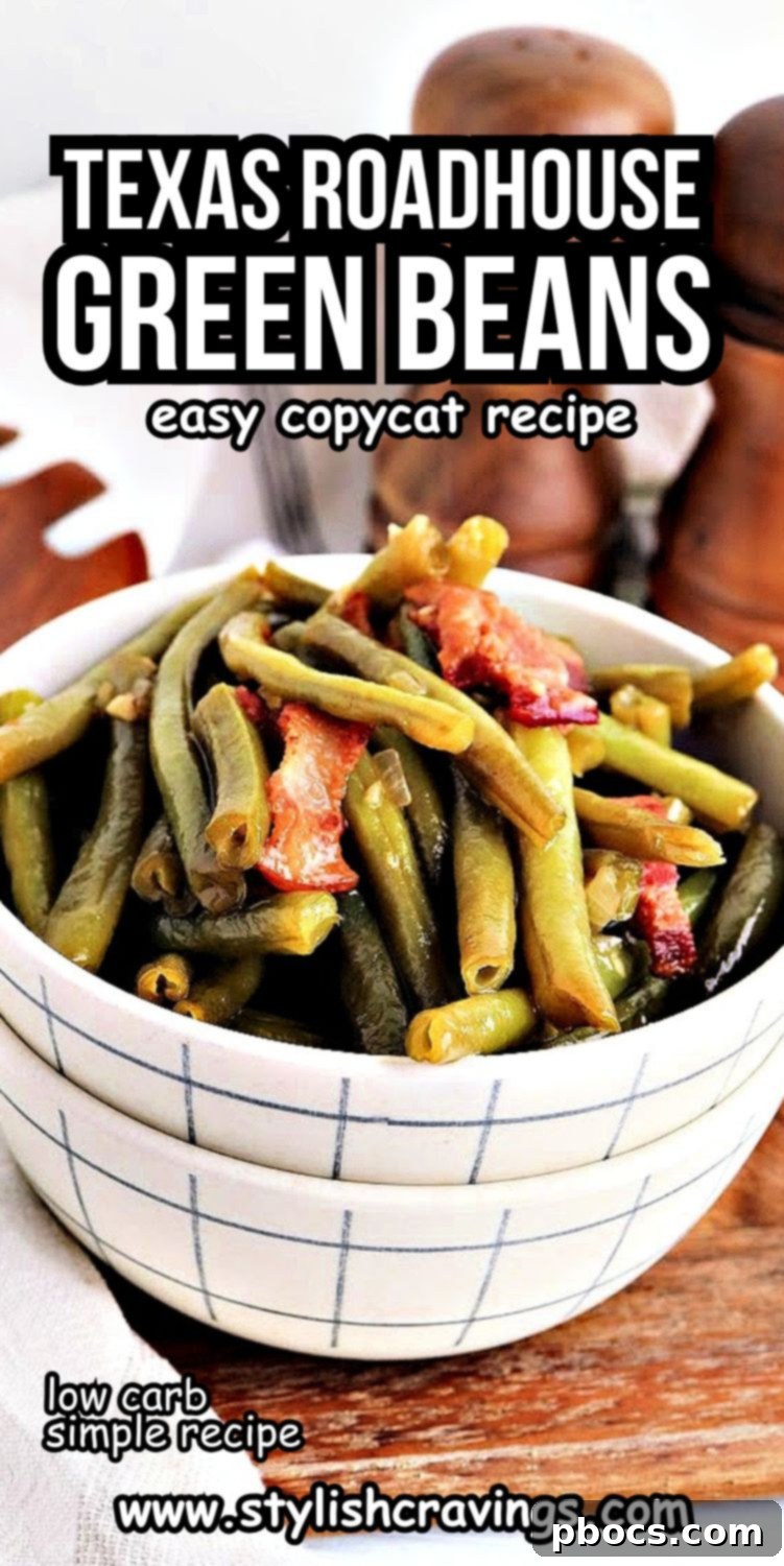 Low Carb Texas Roadhouse Green Beans