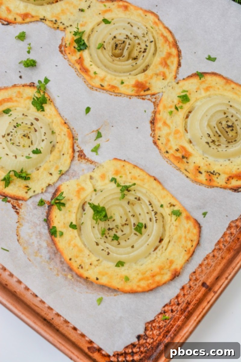 Finished Low Carb Healthy Onion Rings