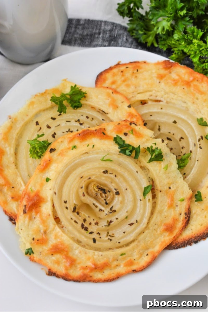 Crunchy Low Carb Healthy Onion Rings