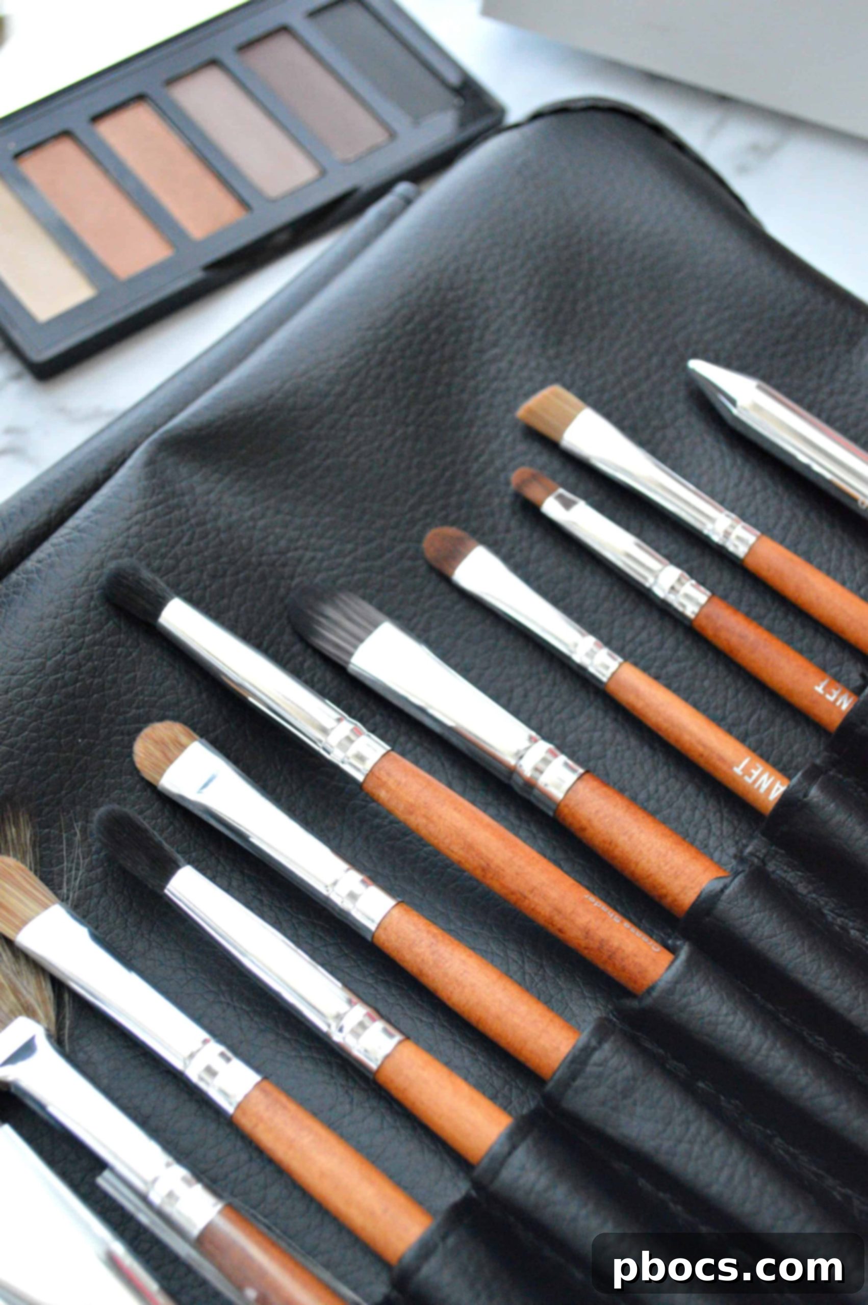 Vanity Planet Makeup Brush Collection + Vibrating Flat Iron