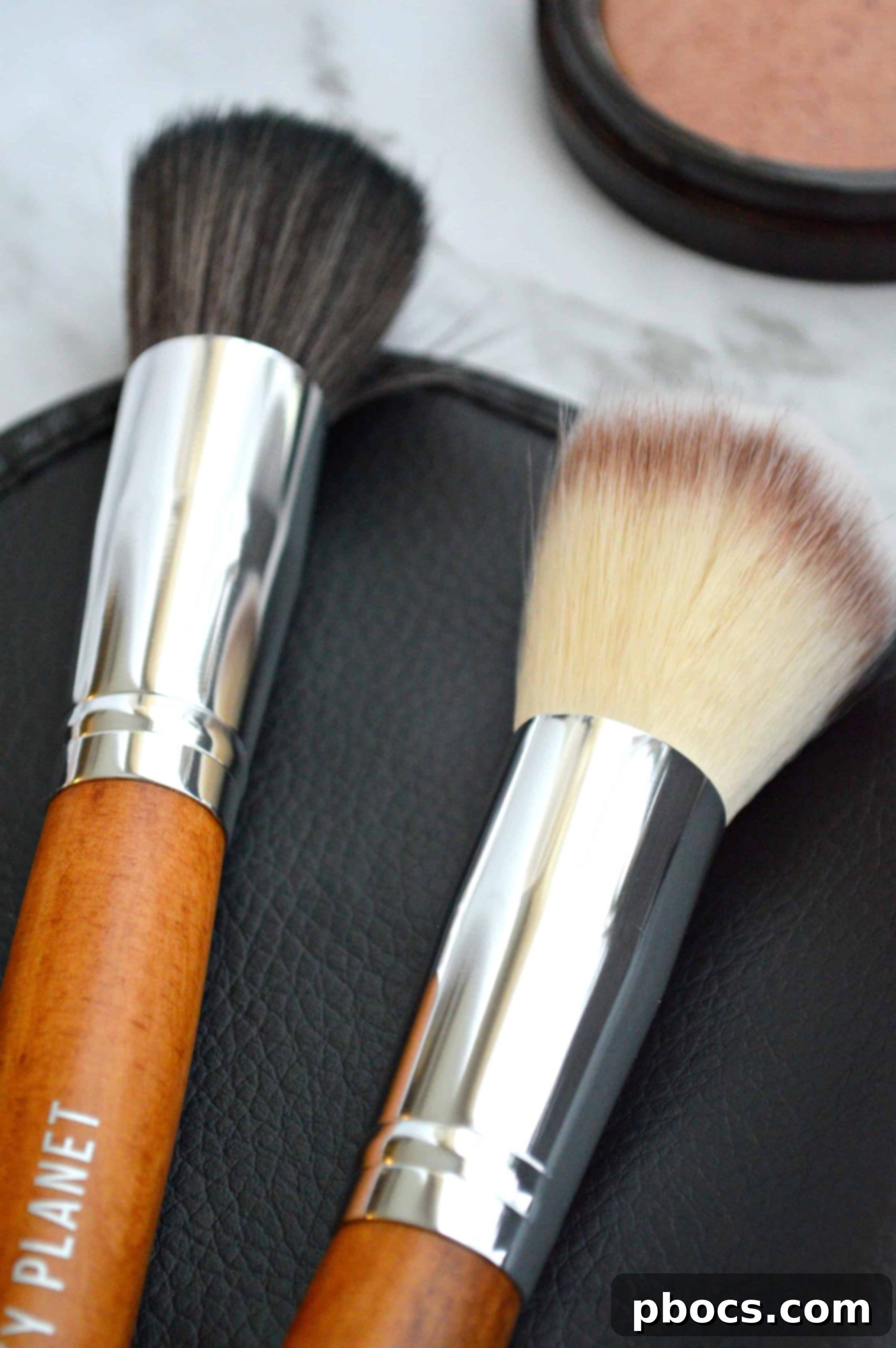 Vanity Planet Makeup Brush Collection + Vibrating Flat Iron