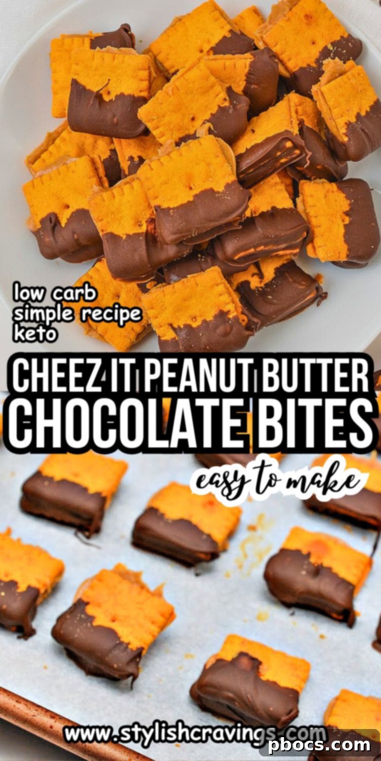 Keto Peanut Butter Chocolate Cheese Bites 13 Keto Cheez It Peanut Butter and Chocolate Bites