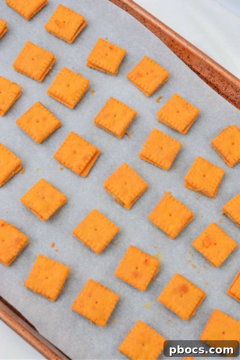 Keto Peanut Butter Chocolate Cheese Bites 10 Cheese cracker peanut butter sandwiches