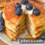 Protein-Rich Low Carb Cottage Cheese Pancakes with Sausage 14 Low Carb Healthy Cottage Cheese Pancakes with Sausage