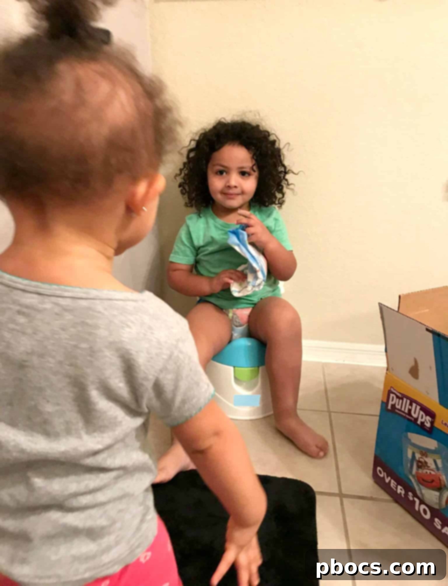 potty training two kids at once