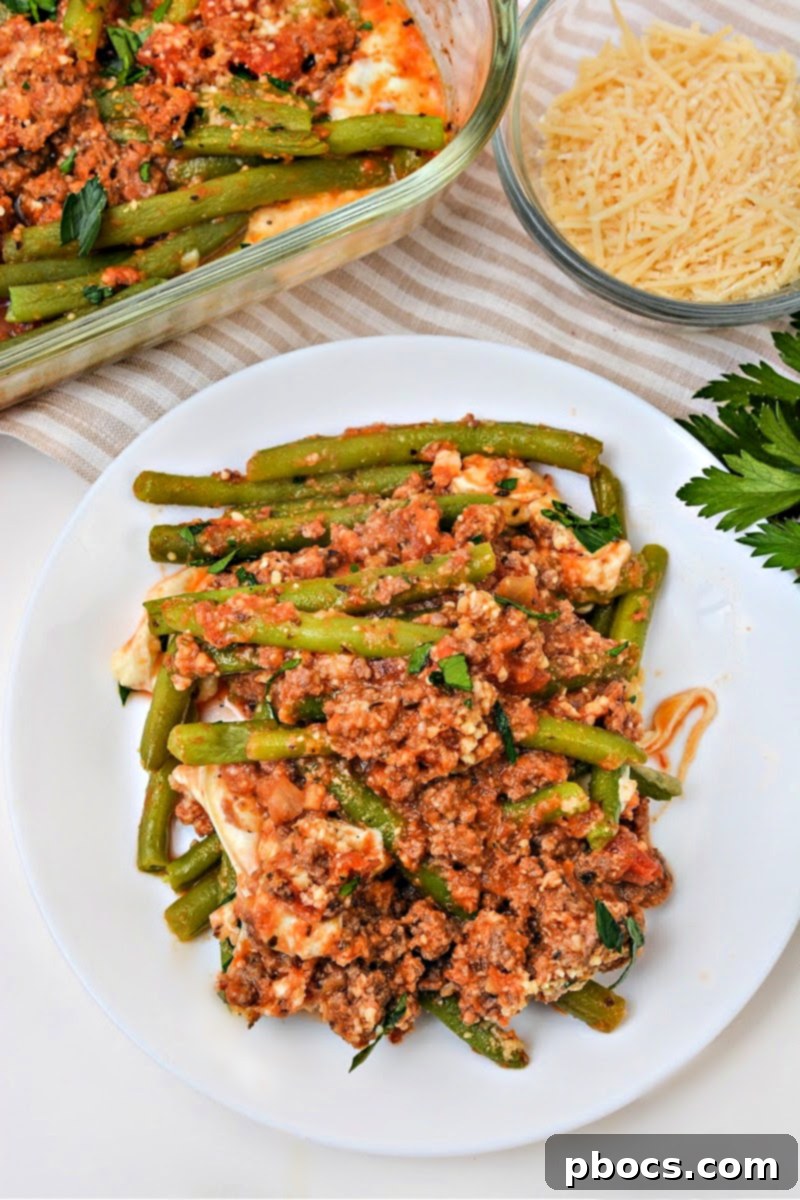 Preparing Green Beans for a Low Carb Italian Casserole