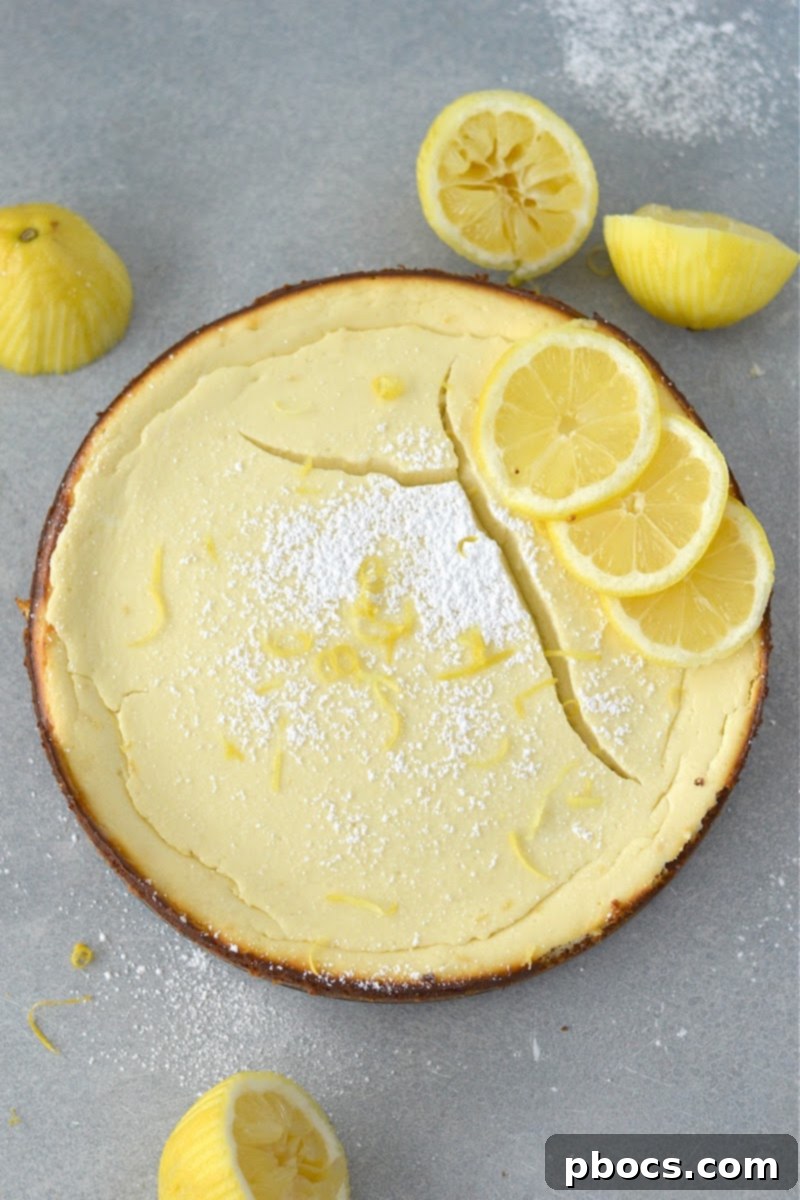 Keto High Protein Lemon Cheesecake